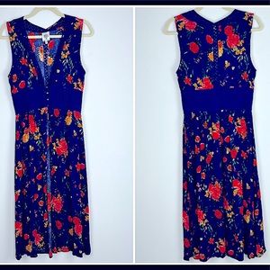 Bundle 3/$40 Self Esteem Boho Flora Knee Length Duster.